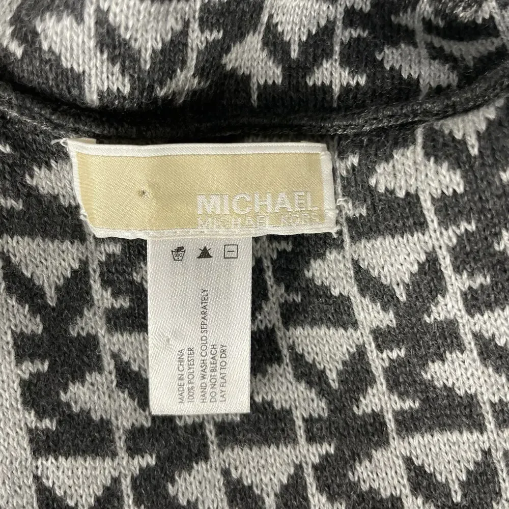 Michael by Michael Kors MK infinity scarf dark gray